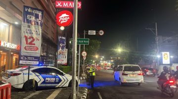 Saat Warga Terlelap, Satlantas Polres Kediri Kota Tetap Berjaga Hingga Fajar Menyingsing