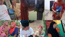 Penyaluran bantuan kepada warga kurang mampu dalam rangka Hari Ke-24 Program Berbagi Setiap Hari Detikzone.id di Kabupaten Sumenep