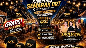 Kampung Semarak DRT Hadir di Sumenep, Sajikan Hiburan Gratis, Bazar UMKM, dan Doorprize Meriah