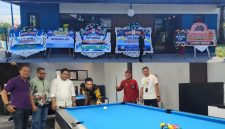 Suasana soft opening HM Cafe & Billiard di samping Hotel Kangean Sumenep, Jumat (26/6/2026), yang dihadiri unsur Pemerintah Kabupaten Sumenep, tokoh masyarakat, wartawan, dan komunitas biliar. HM Cafe & Billiard hadir dengan konsep memadukan olahraga, kuliner, dan ruang berkumpul yang nyaman.