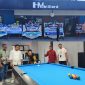 Suasana soft opening HM Cafe & Billiard di samping Hotel Kangean Sumenep, Jumat (26/6/2026), yang dihadiri unsur Pemerintah Kabupaten Sumenep, tokoh masyarakat, wartawan, dan komunitas biliar. HM Cafe & Billiard hadir dengan konsep memadukan olahraga, kuliner, dan ruang berkumpul yang nyaman.