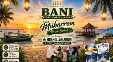 Belum Genap Sepekan, Usai Santuni Ribuan Yatim, Bantuan Rp2 Miliar di Lapas dan Khitan 1.000 Anak, BIP Kembali Bergerak di Pantai Badur Besok