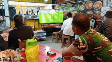 Nobar Piala Dunia 2026 Jadi Perekat Kebersamaan, Kodim 0210/TU Dekatkan Diri dengan Warga