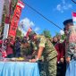 Komandan Korem 084/Bhaskara Jaya Brigjen TNI Kohir didampingi Danyonif TP 931/KJ Mayor Inf Aditya Danang Putranto, Dandim 0827/Sumenep Letkol Inf Citra Persada, serta jajaran TNI dan Forkopimda saat meresmikan Jembatan Perintis Garuda di Desa Ambunten, Kecamatan Ambunten, Kabupaten Sumenep, Jumat (3/7/2026). Peresmian jembatan tersebut menjadi simbol sinergi TNI, pemerintah, dan masyarakat dalam mendukung pembangunan infrastruktur demi meningkatkan konektivitas dan kesejahteraan warga.