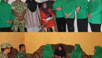 Anjangsana Penuh Empati, Ketua Persit Koorcab Rem 084 Pastikan Anggota yang Sakit di Sumenep Tak Merasa Sendiri