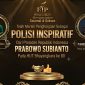 Founder BIP Foundation, H. Ali Zainal Abidin, memberikan apresiasi dan ucapan selamat kepada Ipda Purnomo atas penghargaan Presiden RI sebagai Polisi Inspiratif berkat dedikasinya di bidang kemanusiaan.