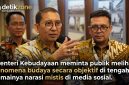 Menteri Kebudayaan meminta publik melihat fenomena budaya secara objektif di tengah ramainya narasi mistis di media sosial. Foto: istimewa)