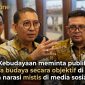 Menteri Kebudayaan meminta publik melihat fenomena budaya secara objektif di tengah ramainya narasi mistis di media sosial. Foto: istimewa)
