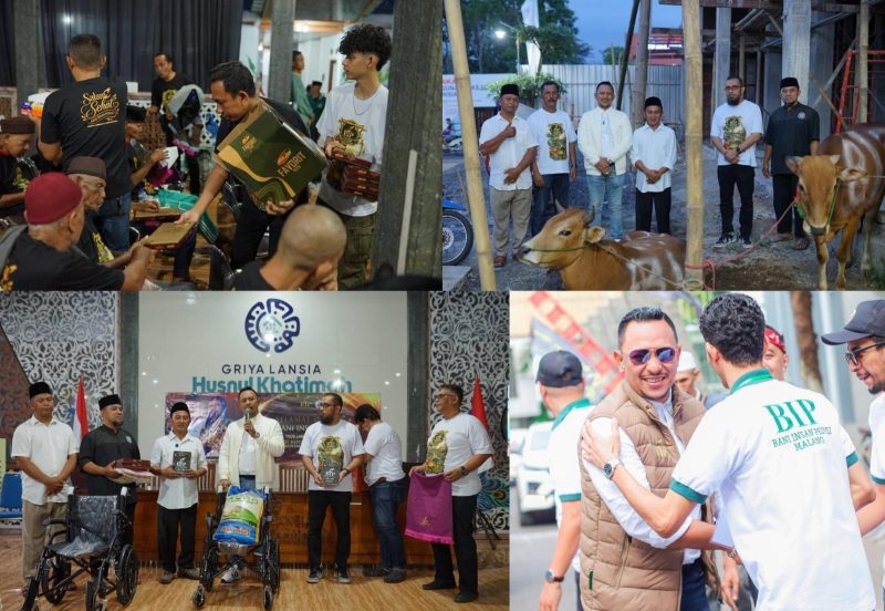 Beberapa dokumentasi penyaluran bantuan Yayasan Bani Insan Peduli (BIP) di Griya Lansia Malang. H. Ali Zainal Abidin menekankan bahwa BIP tidak pernah membatalkan bantuan yang telah direncanakan untuk lembaga tersebut.