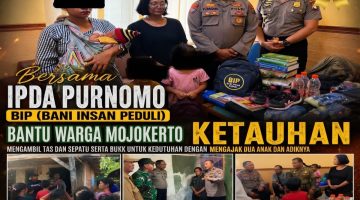 Sinergi Fastabiqul Khairat BIP dan IPDA Purnomo Hadir Usai Seorang Ibu Ketahuan Mencuri Demi Kebutuhan Anak-anaknya