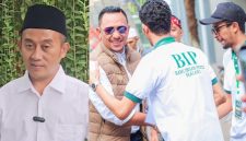 Kiri, Arief Camra; kanan, Founder Yayasan Bani Insan Peduli (BIP), H. Ali Zainal Abidin