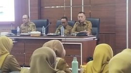 Foto: Sekretaris Daerah Kabupaten Probolinggo Ugas Irwanto (tengah) memimpin rakor penajaman pelaksanaan Seven Beaches Probolinggo