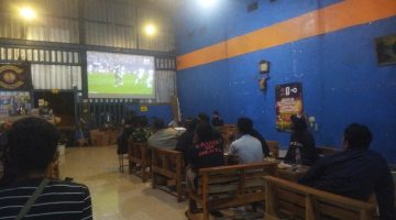 Pererat Kemanunggalan TNI-Rakyat, Koramil Pesantren Kediri Gelar Nobar Piala Dunia 2026