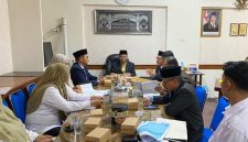 Koordinasi Sekretaris Daerah Kabupaten Situbondo dengan jajaran Dinas Sosial Situbondo