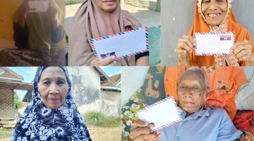 Hari ke-51 Program Sedekah Setiap Hari di Sumenep, Detikzone.id Tebar Kasih kepada Lansia Dhuafa