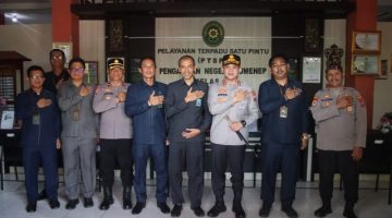 Perkuat Pilar Keadilan, Kapolresta Sumenep Sambangi Ketua PN Bangun Sinergi Penegakan Hukum Berintegritas
