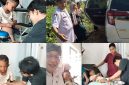 Agus Sugianto, S.Pd., Kepala SDN Panaongan III Sumenep, mendampingi Irsya saat menjalani proses pengukuran kaki palsu di Klinik Assalamah Pamekasan. Berkat kolaborasi bersama Bang Ali Zainal Abidin dan kreator konten Deny Puja Pranata (Mana-mana), harapan Irsya untuk dapat berdiri dan berjalan kini mulai menjadi kenyataan.