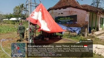 Karya Bakti TNI AD Menyentuh Warga Manding Sumenep, Pengeboran Sumur Jadi Solusi Krisis Air Bersih