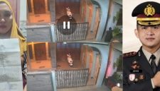 Korban memperlihatkan rekaman CCTV yang disebut menjadi salah satu petunjuk dalam penyelidikan kasus dugaan curanmor di Pasongsongan.