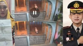 Korban memperlihatkan rekaman CCTV yang disebut menjadi salah satu petunjuk dalam penyelidikan kasus dugaan curanmor di Pasongsongan.