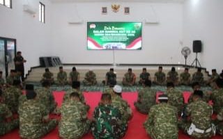 Sambut HUT ke-60 Korem Bhaskara Jaya, Kodim 0827/Sumenep Gelar Doa Bersama, Perkuat Semangat Pengabdian untuk Negeri