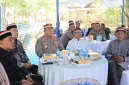 Ket. Foto: Kapolresta Tuban Kombespol Jazuli Dani Iriawan mengikuti peresmian Jembatan Merah Putih di Dusun Sambong Lombok, Desa Bangilan, Kecamatan Bangilan, Kabupaten Tuban, Kamis (13/8/2026) 
