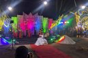 Ket foto: Suasana Festival Garam Madura tahun lalu yang digelar pada malam hari di Karanganyar, Kecamatan Kalianget, Kabupaten Sumenep.