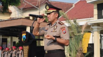 Apel Perdana, Kapolres Kediri Tekankan Deteksi Dini dan Respons Cepat