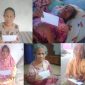 Santunan kepada lansia penderita stroke dan kaum dhuafa pada Hari ke-64 Program Berbagi Setiap Hari di Kabupaten Sumenep.