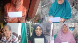 Hari ke-65 Program Berbagi Setiap Hari, Detikzone.id kembali menyalurkan bantuan kepada lansia sakit dan kaum dhuafa di Kabupaten Sumenep