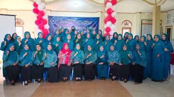 Semangat TP PKK Desa Sawahmulya Sambut Penilaian Lomba Administrasi Tingkat Kecamatan Sangkapura Gresik