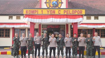 Kapolres Kediri Kunjungi Brimob Kompi 1 C, Perkuat Koordinasi Hadapi Dinamika Kamtibmas