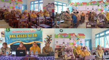 Perkuat Kolaborasi, KKG Gugus 01 dan Gugus 02 Pasongsongan Sumenep Dorong Literasi-Numerasi dari Teori ke Aksi