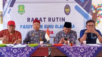 KKG PJOK Pasongsongan Sumenep Siap Sukseskan Lomba HUT Kemerdekaan RI ke-81