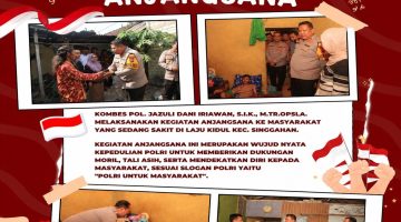 Langkah Kemanusiaan Kapolresta Tuban, Sambangi Warga Sakit dan Bawa Semangat untuk Bangkit