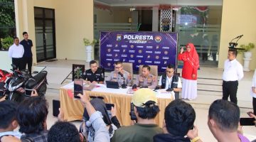 Kapolresta Sumenep Pimpin Konferensi Pers, Ungkap 3 Kasus Pidana Termasuk Curanmor dan Kekerasan Seksual Anak