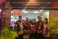 Ket Foto: Stan DPMD Kabupaten Sumenep dalam gelaran Madura Night Vaganza (MNV) 2026 di GOR A. Yani Sumenep, menampilkan beragam informasi dan inovasi desa, mulai dari E-Voting Pilkades Serentak 2027, Indeks Desa hingga Si Malhum.