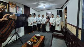 Ket foto: Foto bersama saat Bupati Sumenep Achmad Fauzi Wongsojudo mengunjungi stan DPRD Sumenep dalam Pameran Pembangunan MNV 2026 di GOR A. Yani Pangligur, Sumenep, didampingi jajaran DPRD dan Sekretariat DPRD Sumenep.