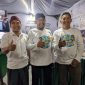 Ket Foto: Bupati Sumenep bersama jajaran BAZNAS berfoto bersama usai mengunjungi stan BAZNAS dalam rangkaian Madura Culture Festival (MCF) 2026 di GOR A. Yani Pangligur, Sumenep.