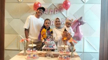 Genap 4 Tahun, AGHNI Rayakan Ultah Penuh Kebahagiaan Bersama Keluarga di Resto Lotus Sumenep