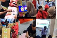 Ket Foto: Sejumlah pengunjung, termasuk anak-anak, mencoba permainan dan menikmati suasana di Stan Bappeda Sumenep dalam Pameran Pembangunan rangkaian MCF #4 2026 di GOR A. Yani Pangligur, Sumenep, Sabtu (29/8/2026).