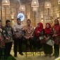 Ket foto: Stan Kecamatan Pasongsongan menampilkan beragam potensi dari 11 desa, mulai dari kopi, tembakau, petis hingga hasil laut dalam Pameran Pembangunan Madura Night Vaganza (MNV) 2026 di GOR A. Yani Panglegur, Sumenep.