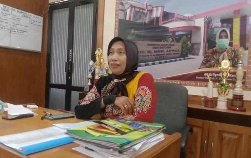 Direktur RSUD dr. H. Moh. Anwar (RSUDMA) Sumenep, dr. Erliyati, M.Kes
