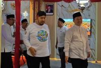 Ket Foto: Bupati Sumenep Achmad Fauzi Wongsojudo bersama Kepala Bappeda Sumenep