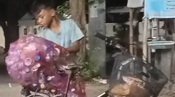 Masih SMP, Dua Bocah di Pemalang Memulung hingga Malam Demi Uang, Generasi Emas atau Generasi Cemas?