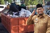Bupati Sumenep Achmad Fauzi Wongsojudo menyampaikan pentingnya menjaga kebersihan dalam setiap kegiatan sebagai bentuk kecintaan terhadap daerah dan kepedulian terhadap lingkungan.