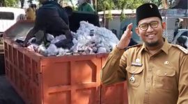 Bupati Sumenep Achmad Fauzi Wongsojudo menyampaikan pentingnya menjaga kebersihan dalam setiap kegiatan sebagai bentuk kecintaan terhadap daerah dan kepedulian terhadap lingkungan.
