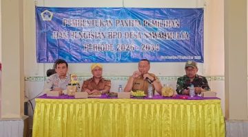 Langkah Awal Menuju BPD 2026–2034, Desa Sawahmulya Gelar Musyawarah Pembentukan Panitia