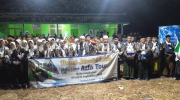 AZFA Tour Lepas Dua Bus Jamaah Umrah Maulid Nabi, Hadirkan Program 16 Hari dan Door Prize Rp3 Juta
