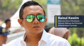 Ket Foto:
Sekretaris Disbudporapar Sumenep, Raisul Kawim, dikabarkan bakal dipilih sebagai Ketua Paguyuban Sekdis Sumenep. (Foto: Dok. detikzone.id)